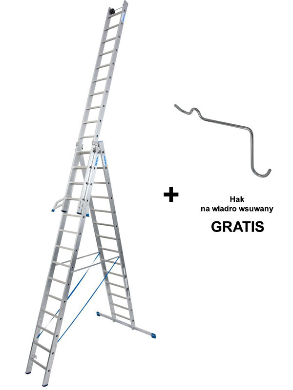 KRAUSE STABILO drabina wielofunkcyjna 3x14 szczebli