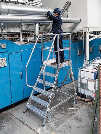 KRAUSE Drzwi bezpieczeństwa do jezdnych podestów roboczych