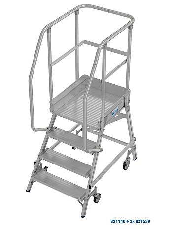 KRAUSE Podest jezdny z jednostronnym wejściem 4 stopniowy