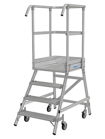 KRAUSE Podest jezdny z jednostronnym wejściem 4 stopniowy