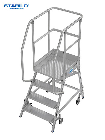 KRAUSE Podest jezdny z jednostronnym wejściem 4 stopniowy