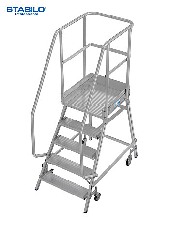 KRAUSE Podest jezdny z jednostronnym wejściem 5 stopniowy