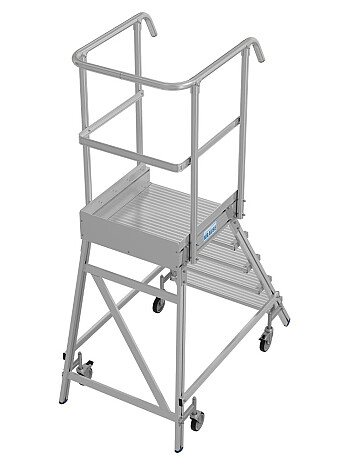 KRAUSE Podest jezdny z jednostronnym wejściem 5 stopniowy