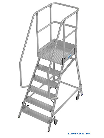 KRAUSE Podest jezdny z jednostronnym wejściem 6 stopniowy