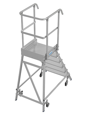 KRAUSE Podest jezdny z jednostronnym wejściem 6 stopniowy