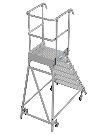 KRAUSE Podest jezdny z jednostronnym wejściem 7 stopniowy