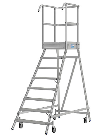 KRAUSE Podest jezdny z jednostronnym wejściem 8-stopniowy