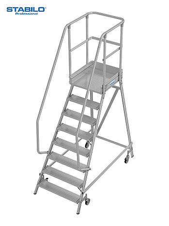 KRAUSE Podest jezdny z jednostronnym wejściem 8-stopniowy