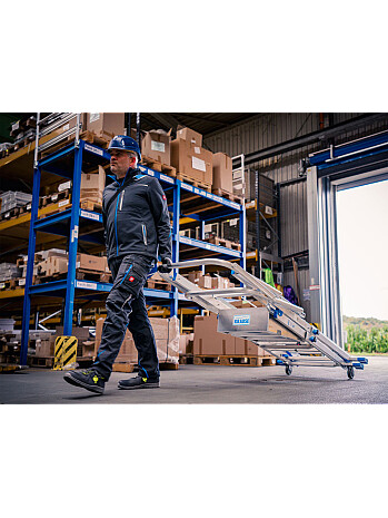 KRAUSE Stabilo SkyMatic jezdny podest roboczy z regulowaną wysokością 1 x 3-5 szczebli