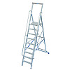 KRAUSE Stabilo drabina z platformą i poręczami 9 stopni + rolki KRAUSE Stabilo drabina z platformą i poręczami 9 stopni + rolki