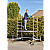 KRAUSE ClimTec rusztowanie z rolkami 150 mm wys. rob. 3,00 m | system GUARDMATIC