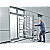 KRAUSE ClimTec rusztowanie z rolkami 150 mm wys. rob. 3,00 m | system GUARDMATIC