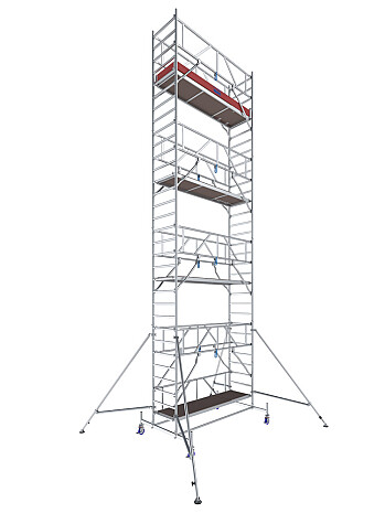KRAUSE Rusztowanie - STABILO 10; 2,5 x 0,75m, wys.rob. 9,40m | system GUARDMATIC
