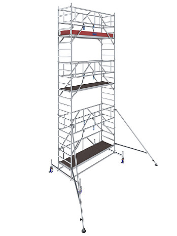 KRAUSE Rusztowanie - STABILO 10; 2,5 x 0,75m, wys.rob. 7,40m | system GUARDMATIC