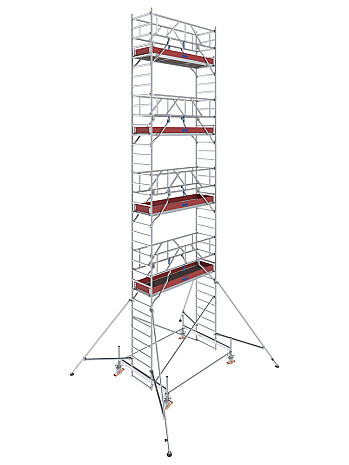 KRAUSE Rusztowanie - STABILO 100; 2,5 x 0,75m, wys.rob. 10,50m | system GUARDMATIC