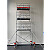 KRAUSE Rusztowanie - STABILO 100; 2,5 x 0,75m, wys.rob. 10,50m | system GUARDMATIC