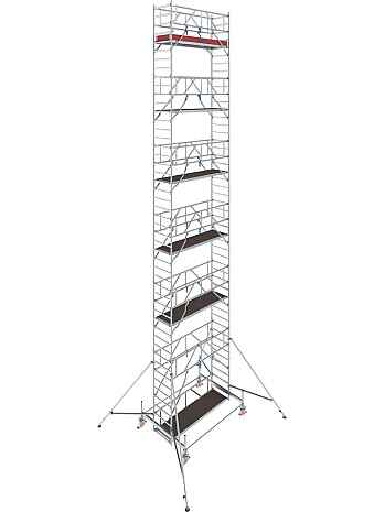 KRAUSE Rusztowanie - STABILO 100; 2,5 x 0,75m, wys.rob. 13,50m | system GUARDMATIC
