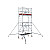 KRAUSE Rusztowanie - STABILO 1000; 2,0 x 0,75m, wys.rob. 5,30m | system GUARDMATIC