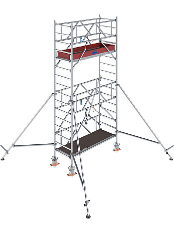 KRAUSE Rusztowanie - STABILO 1000; 2,0 x 0,75m, wys.rob. 5,30m | system GUARDMATIC