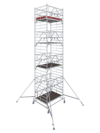 KRAUSE Rusztowanie - STABILO 50; 2,5 x 1,50m wys.rob. 9,40m | system GUARDMATIC