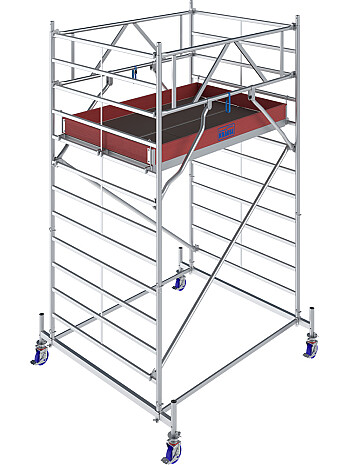 KRAUSE Rusztowanie - STABILO 50; 2,5 x 1,50m wys.rob. 4,40m | system GUARDMATIC