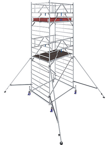 KRAUSE Rusztowanie - STABILO 50; 2,5 x 1,50m wys.rob. 6,40m | system GUARDMATIC