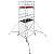KRAUSE Rusztowanie - STABILO 50; 2,5 x 1,50m wys.rob. 6,40m | system GUARDMATIC