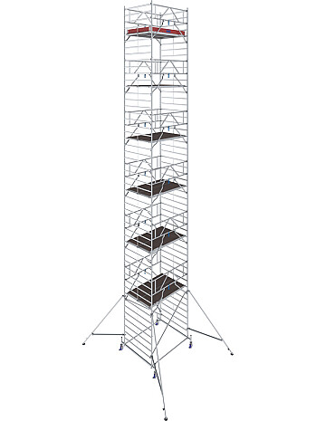 KRAUSE Rusztowanie - STABILO 50; 2,0 x 1,50m wys.rob. 14,40m | system GUARDMATIC