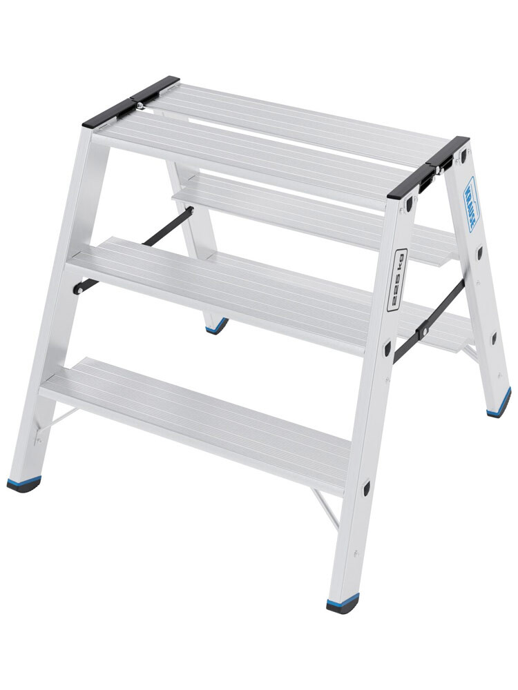 KRAUSE Stabilo schodki dwustronne składane 2x3 stopnie 135 XL 225 kg