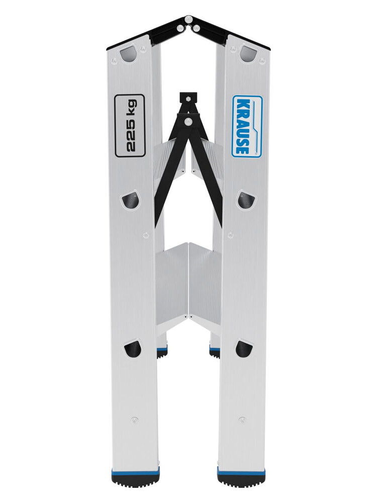 KRAUSE Stabilo schodki dwustronne składane 2x3 stopnie 135 XL 225 kg