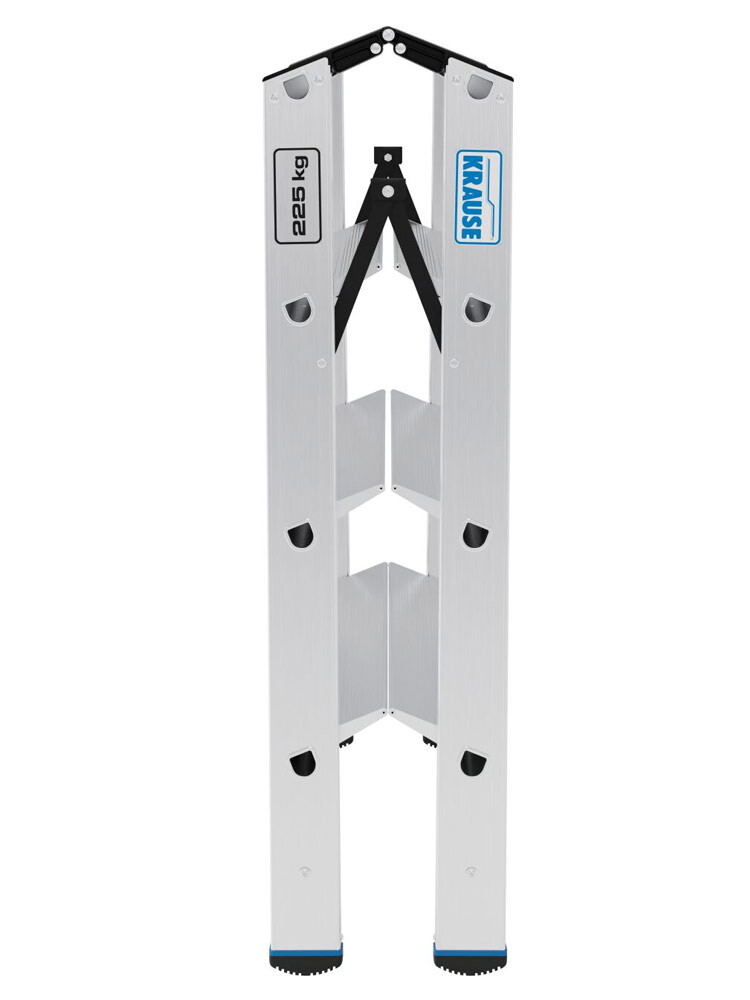 KRAUSE Stabilo schodki dwustronne składane 2x4 stopnie 135 XL 225 kg