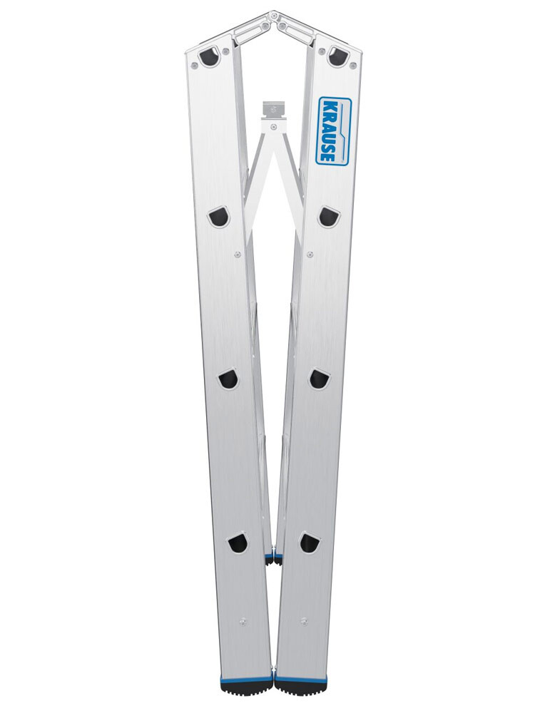 KRAUSE Stabilo schodki dwustronne składane 2x4 stopnie