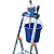 KRAUSE SAFETY drabina aluminiowa 5 stopni z PÓŁKĄ