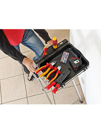 KRAUSE Secury drabina z systemem MultiGrip 6 stopni