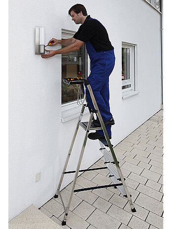KRAUSE Secury drabina z systemem MultiGrip 6 stopni