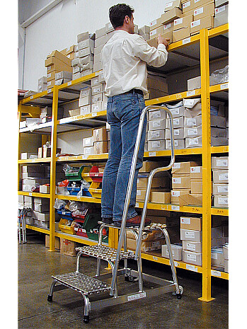 KRAUSE Pomost montażowy jezdny 5 stopniowy z poręczą