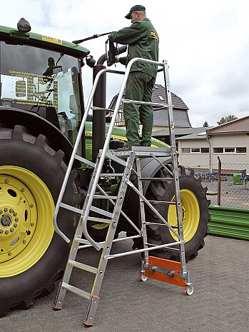 KRAUSE Pomost jezdny VARIO kompakt szerokość 0,82 m 6 stopni