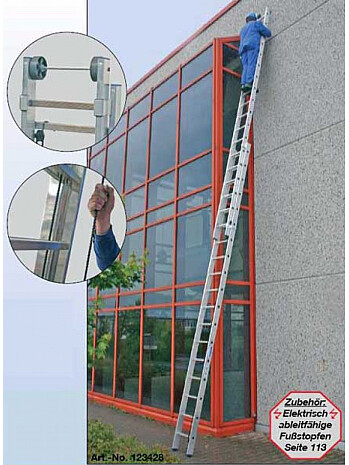 KRAUSE STABILO Drabina dwuelementowa rozsuwana linką 2x24