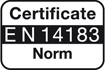 Zertifizierung nach EN 14183