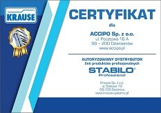 accipo sp. z o.o. certyfikat